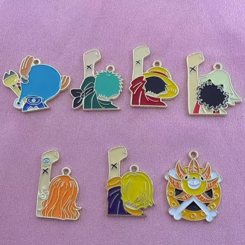 10PCS alloy drip oil cartoon p - đánh giá và giá Earrings