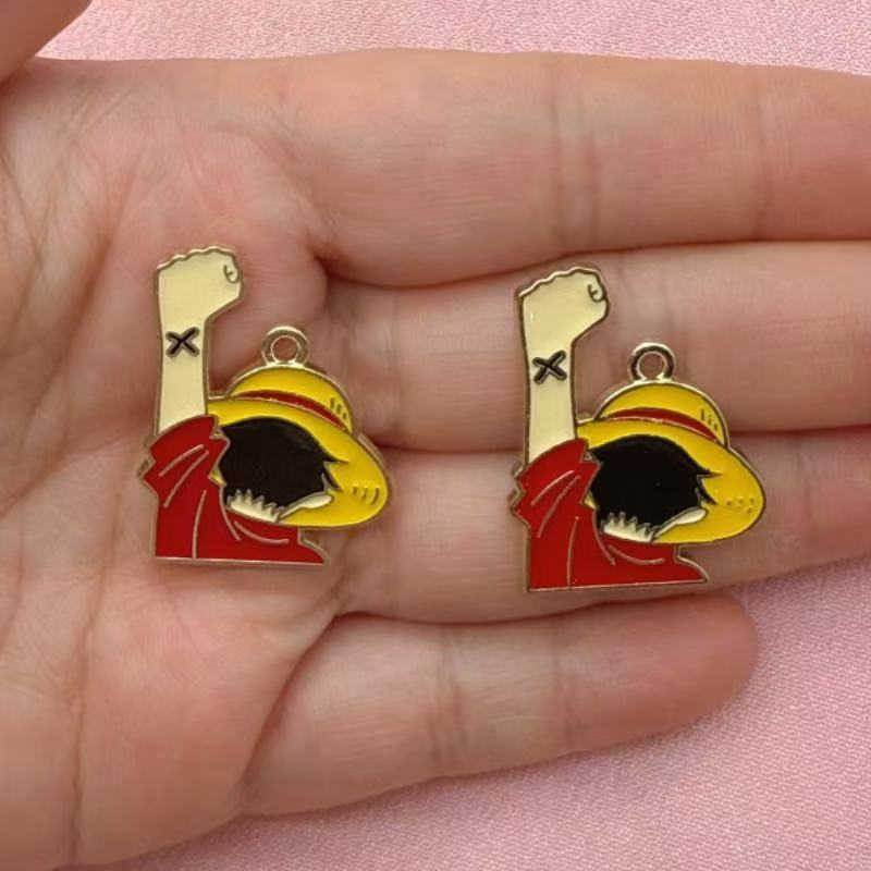 10PCS alloy drip oil cartoon p - đánh giá và giá Earrings