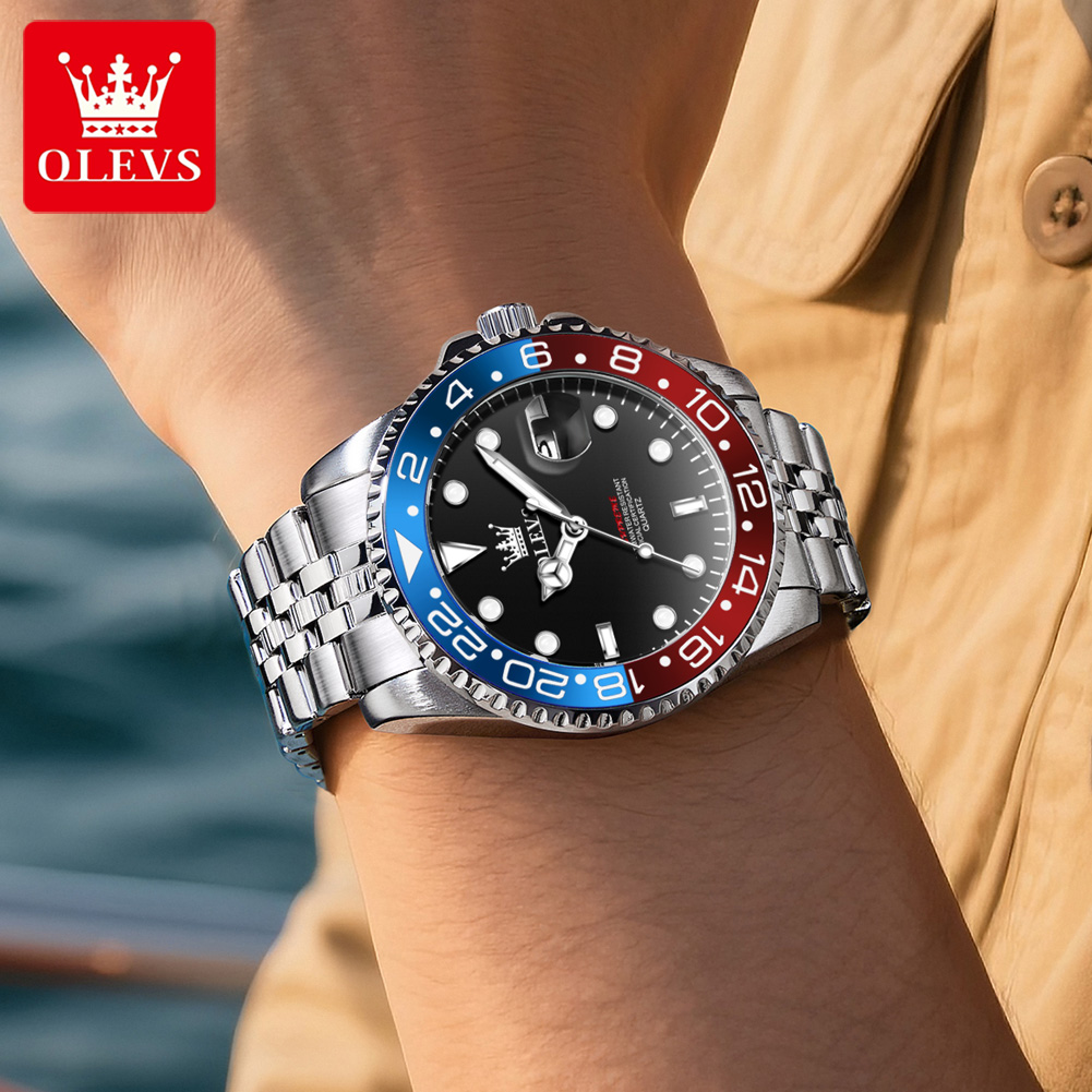 OLEVS 5657 Original Brand Men' - đánh giá và giá Watch Accessories