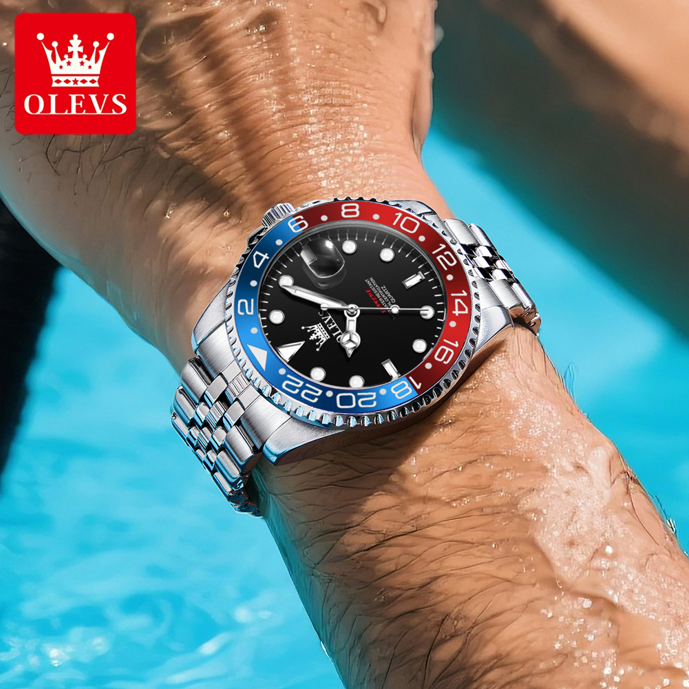 OLEVS 5657 Original Brand Men' - đánh giá và giá Watch Accessories