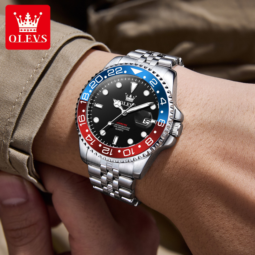 OLEVS 5657 Original Brand Men' - đánh giá và giá Watch Accessories