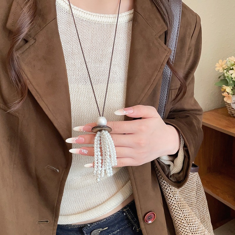 Minar Retro Natural Stone Tige - đánh giá và giá Pearl Choker Necklace Vintage