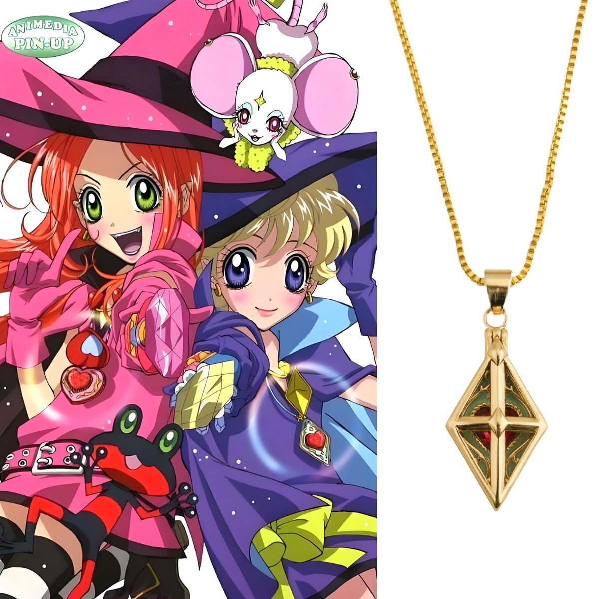Anime Sugar Sugar Rune ‌Chocol - đánh giá và giá Anime Pendant Necklace