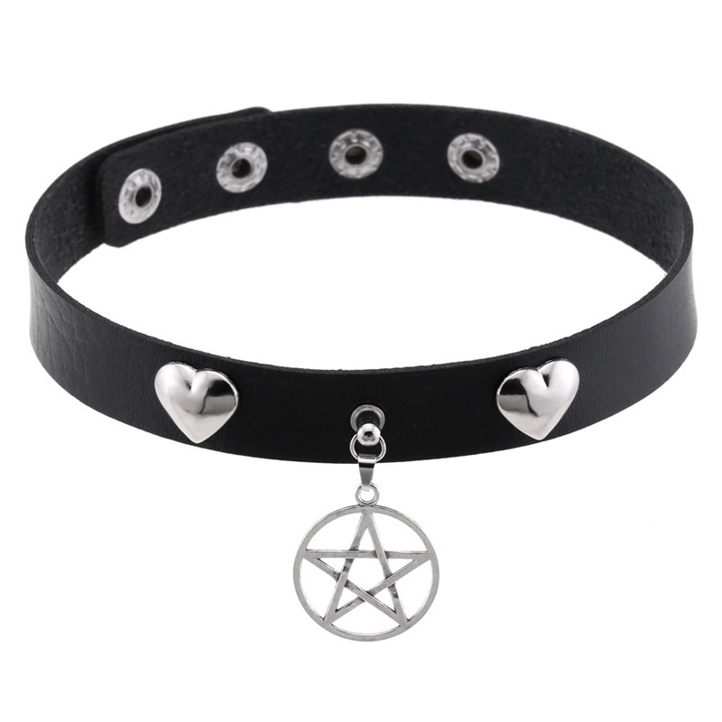 Punk Halloween Emo Cosplay Bla - đánh giá và giá Goth Punk Spike Choker