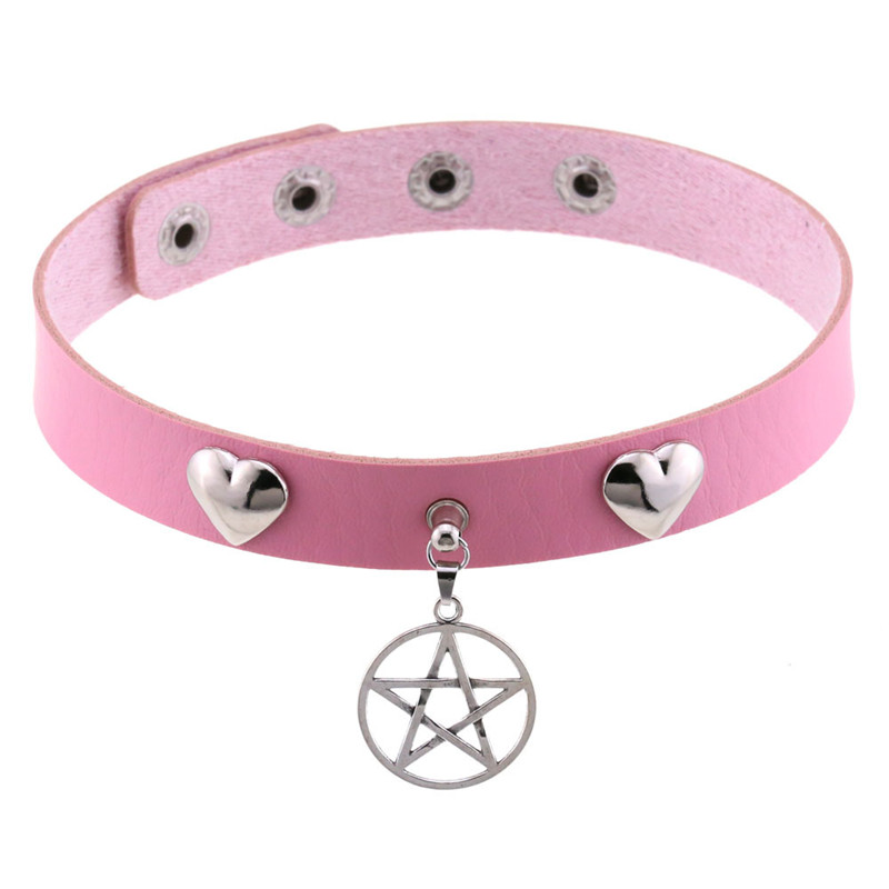 Punk Halloween Emo Cosplay Bla - đánh giá và giá Goth Punk Spike Choker