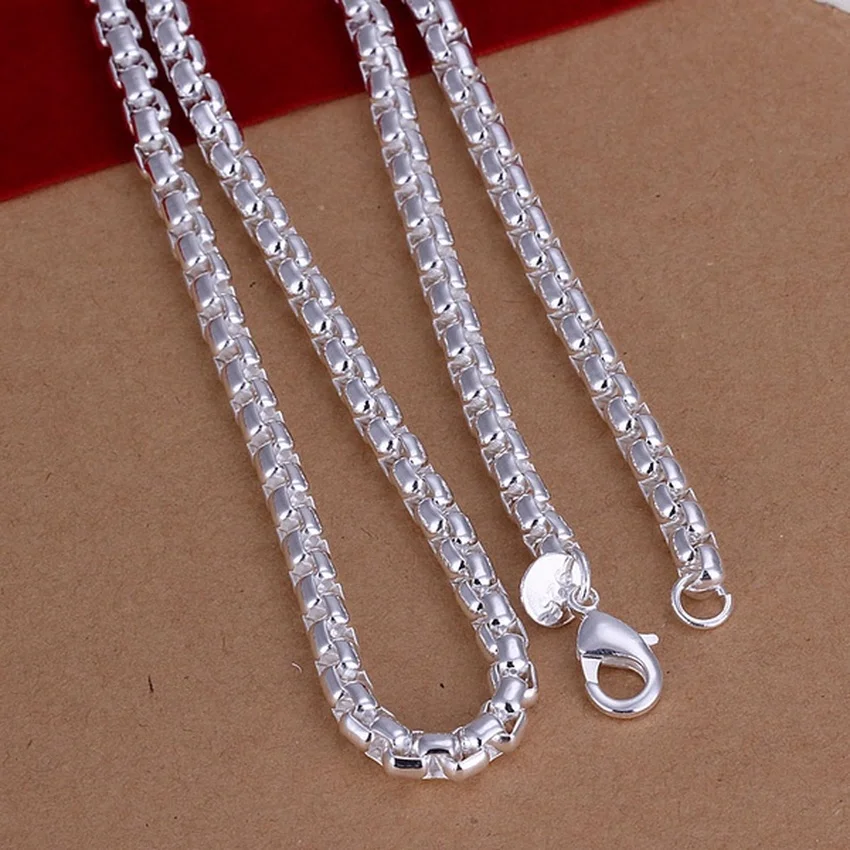 45-60cm 925 Sterling Silver Ne - đánh giá và giá 925 Sterling Silver Chain Necklace Men