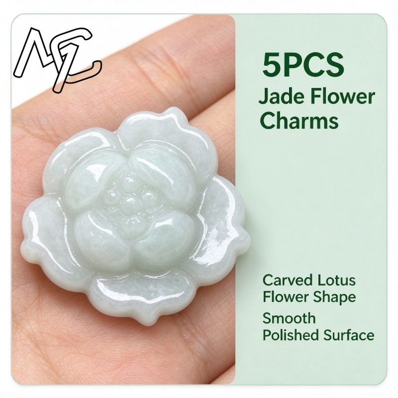 5Pcs Natural A Grade Jadeite L - đánh giá và giá Bracelets
