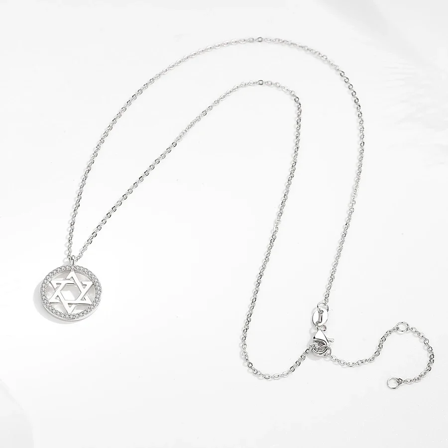 KALETINE Do Thái Hình Ngôi Sao - đánh giá và giá 925 Sterling Silver Chain Necklace Men