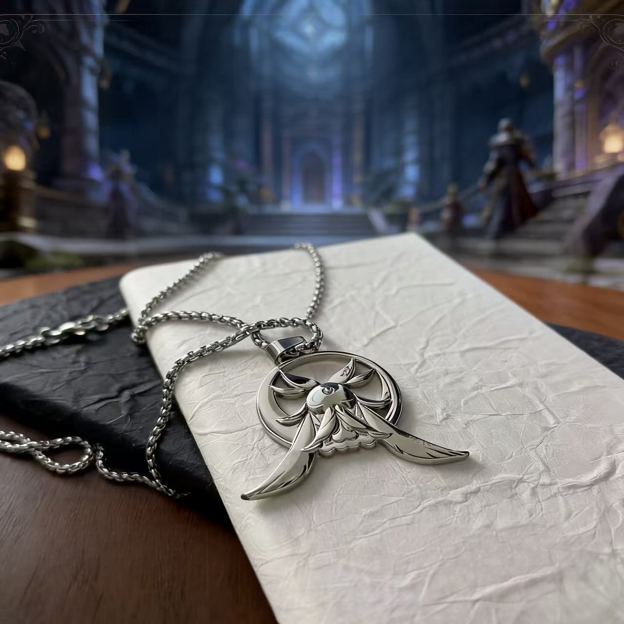 Game Genshin Impact Columbina  - đánh giá và giá Anime Pendant Necklace